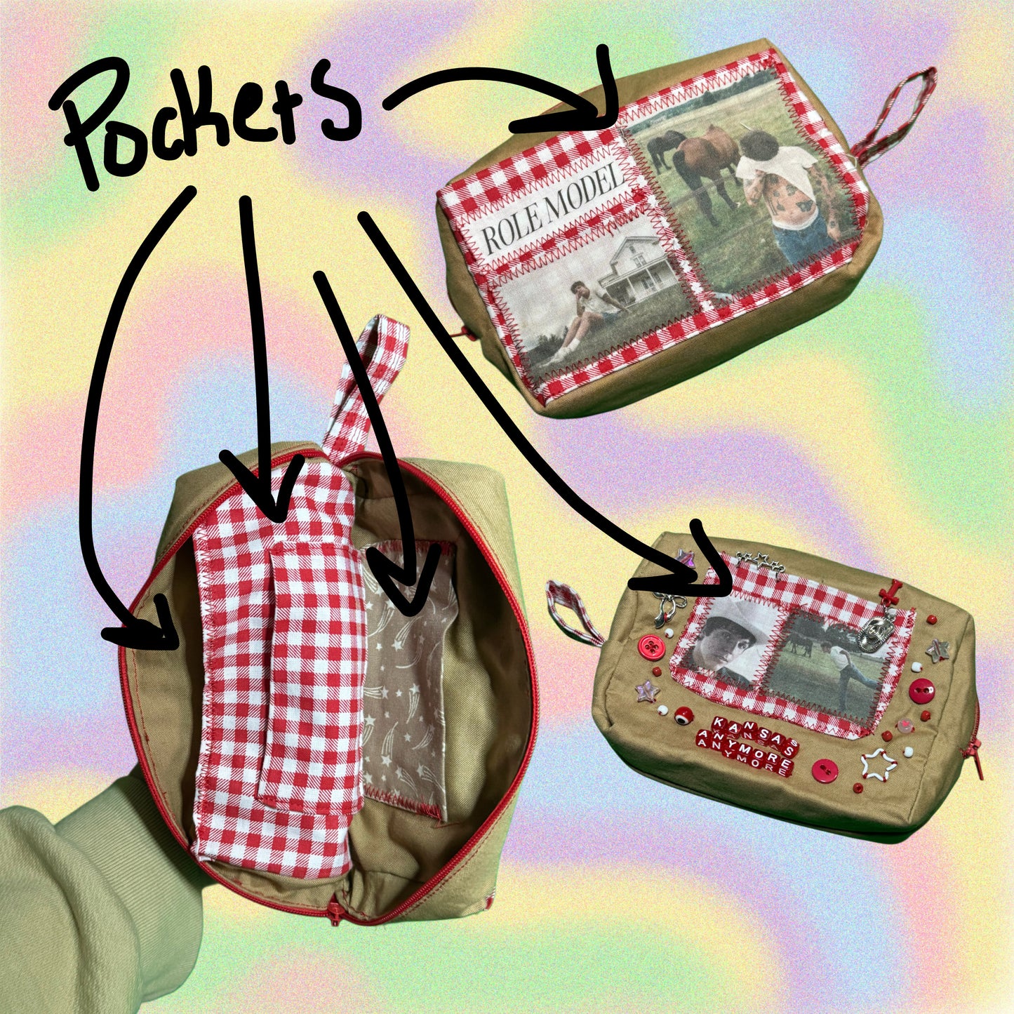 Kansas Zipper Pouch