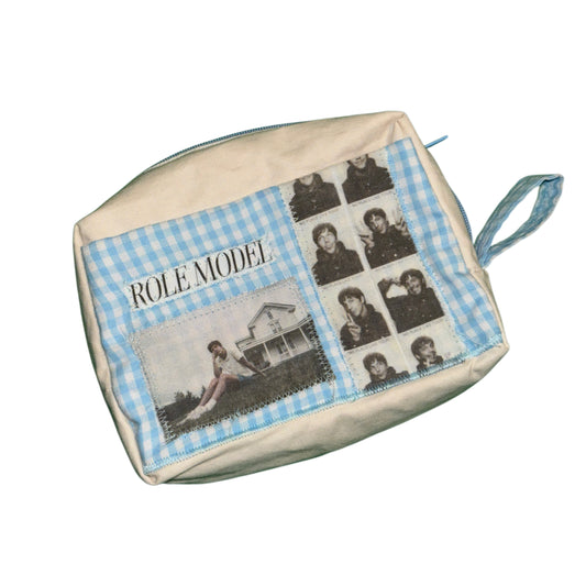 Blue Tucker Pouch